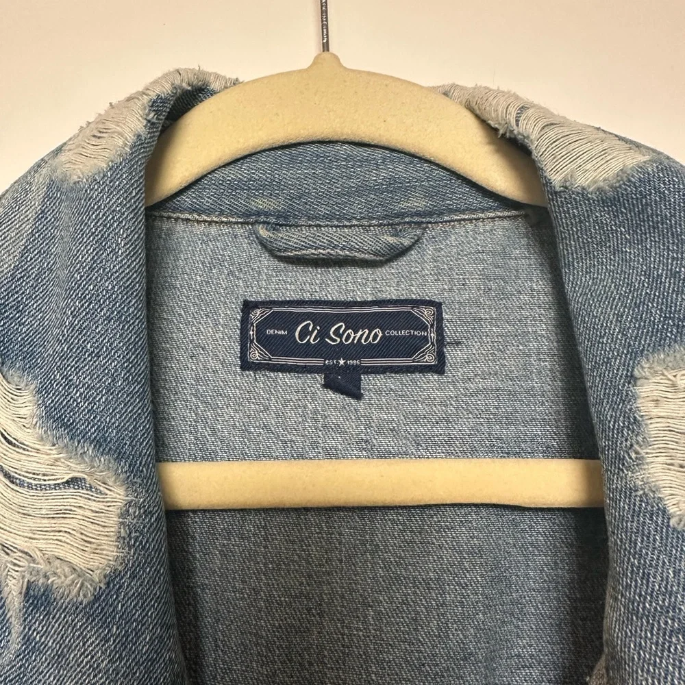 Distressed Denim Jacket - Picture 7 of 7